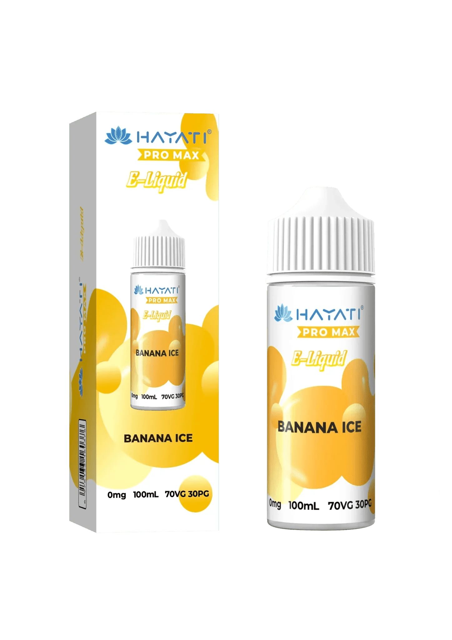 Hayati Pro Max E-liquid 100ml - Wolfvapes.co.uk-Banana Ice