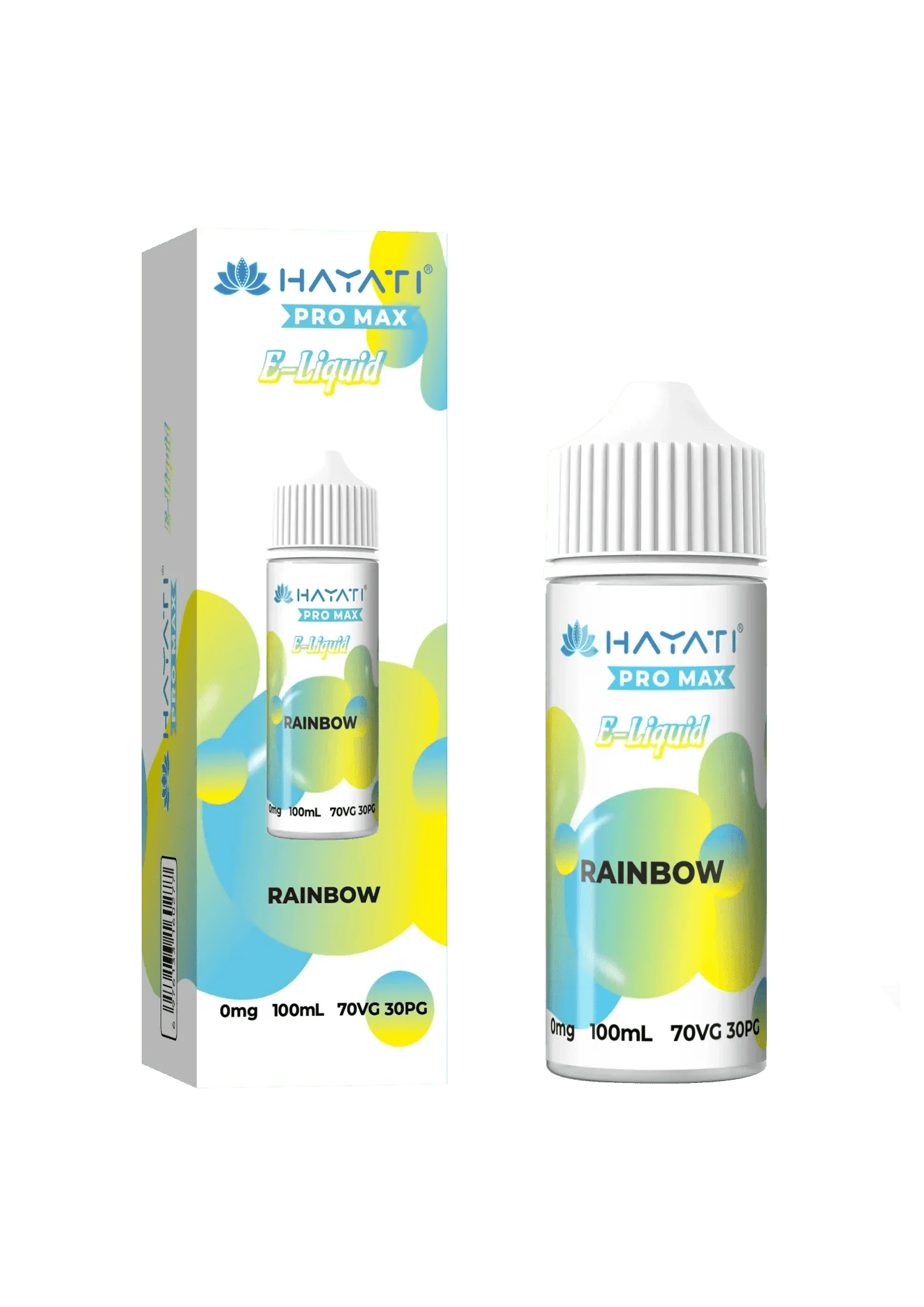 Hayati Pro Max E-liquid 100ml - Wolfvapes.co.uk-Rainbow