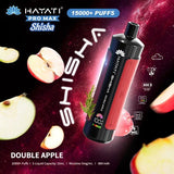 Hayati Pro Max Shisha 15000 Disposable Vape Box of 5 - Wolfvapes.co.uk - Double Apple