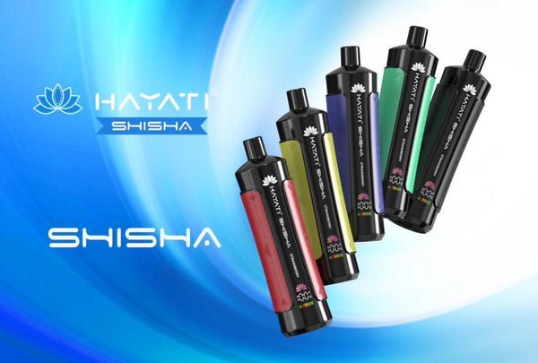 Hayati Pro Max Shisha 15000 Disposable Vape Box of 5 - Wolfvapes.co.uk - Gum & Mint