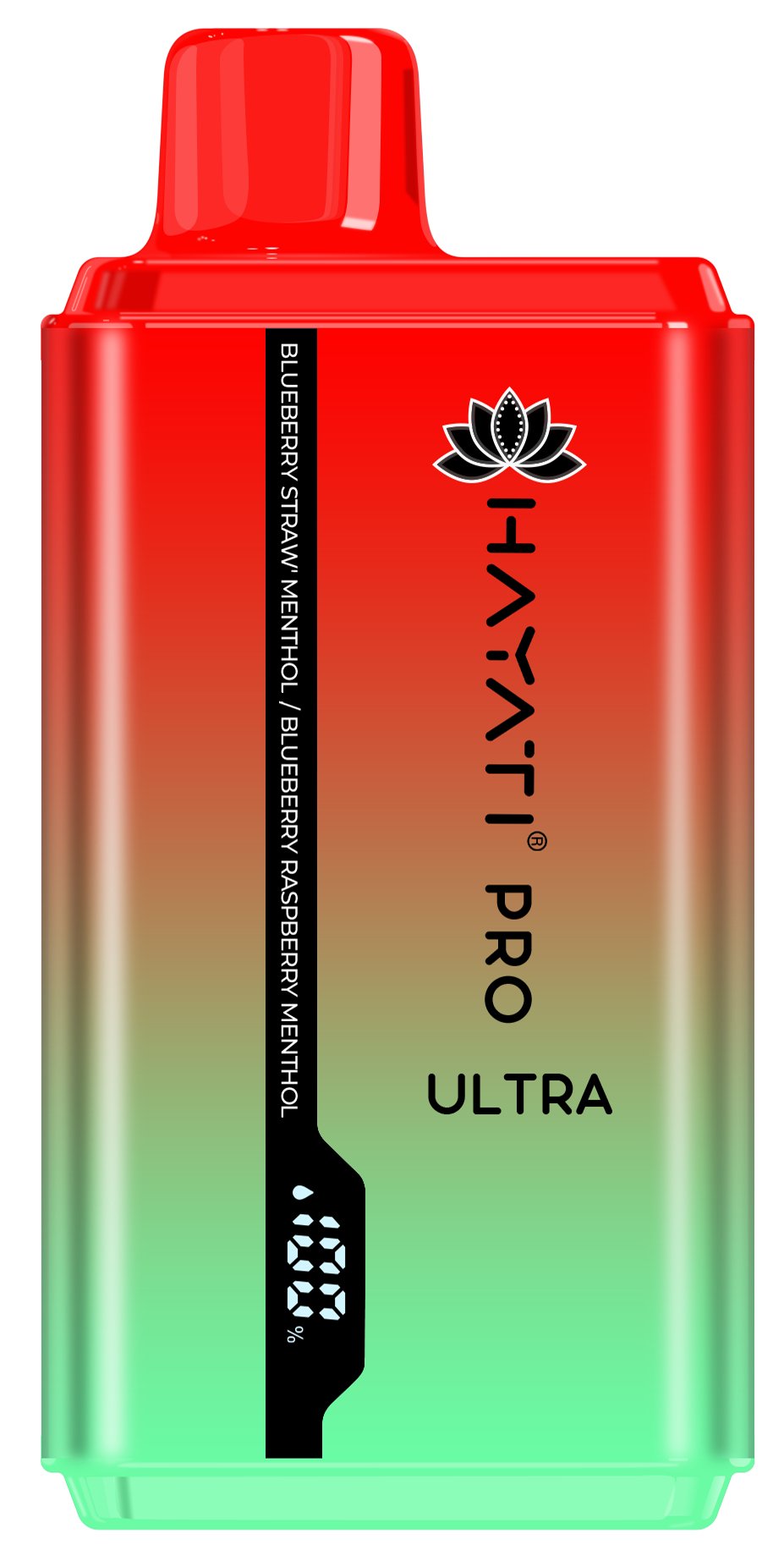 Hayati Pro Ultra 15000 Puffs Disposable Vape Bar Pod - Box of 10 - Wolfvapes.co.uk - Blueberry Straw' Menthol / Blueberry Raspberry Menthol