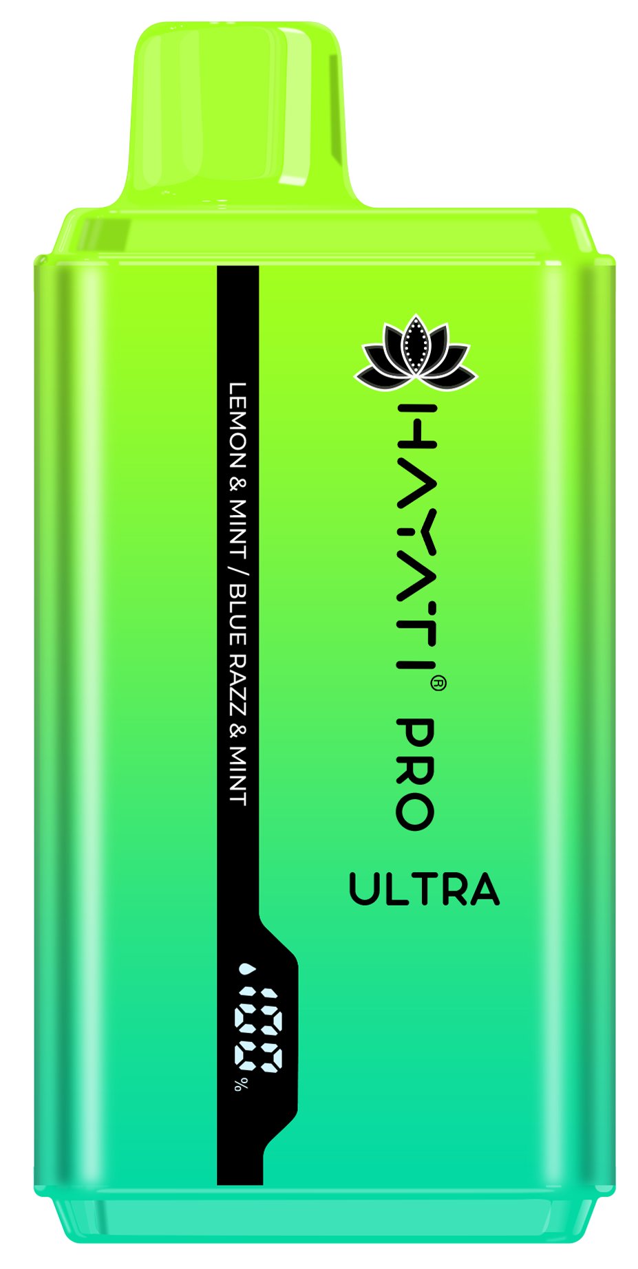 Hayati Pro Ultra 15000 Puffs Disposable Vape Bar Pod - Box of 10 - Wolfvapes.co.uk - Lemon & Mint / Blue Razz & Mint