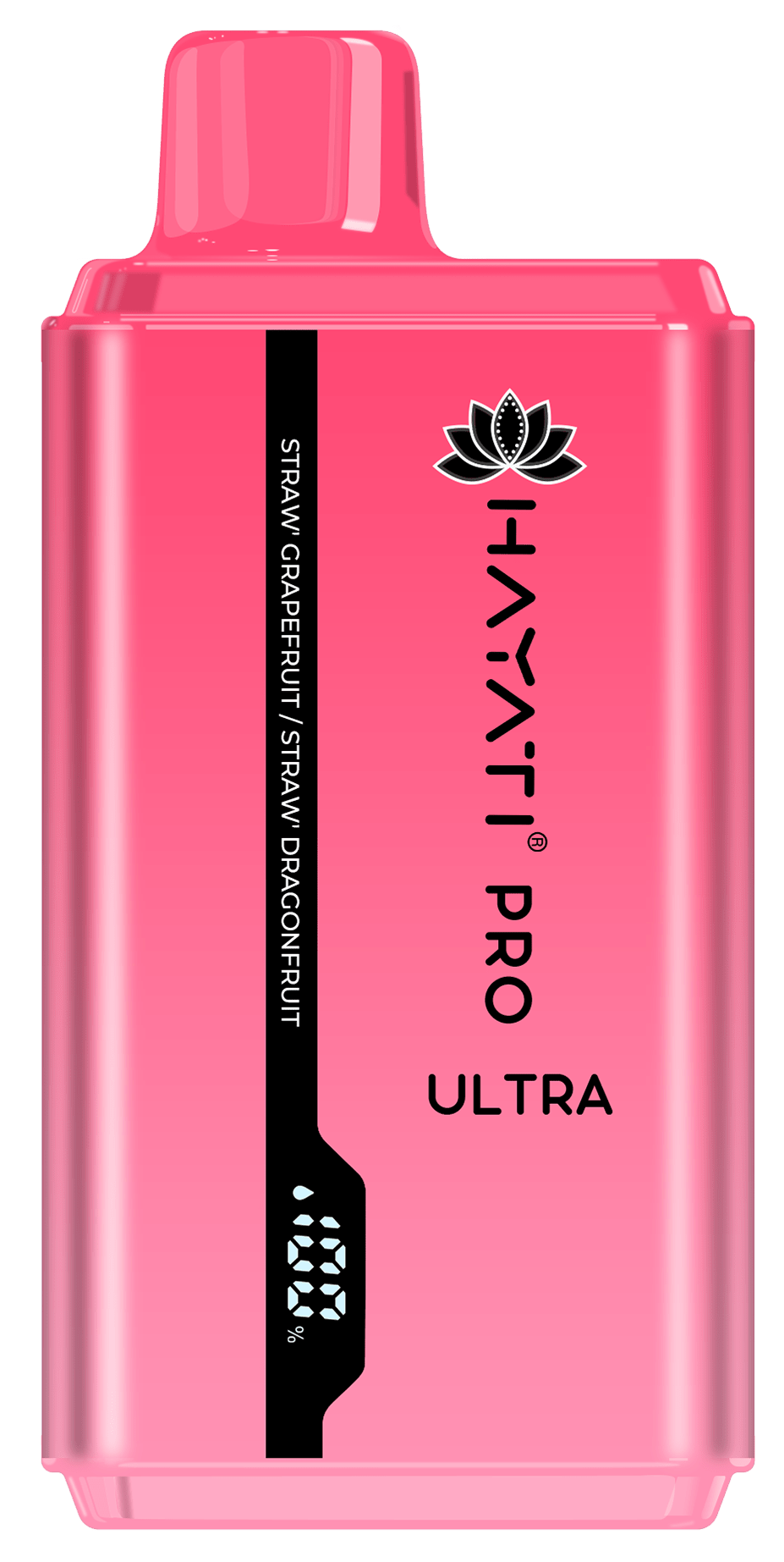 Hayati Pro Ultra 15000 Puffs Disposable Vape Bar Pod - Box of 10 - Wolfvapes.co.uk-Straw' Grapefruit / Straw' Dragonfruit