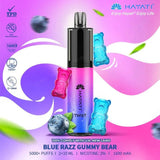 Hayati Twist 5000 Puffs Disposable Vape Pod Kit Box of 10 - Wolfvapes.co.uk-Blue Razz Gummy Bear