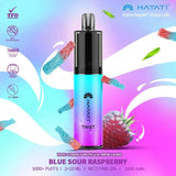 Hayati Twist 5000 Puffs Disposable Vape Pod Kit Box of 10 - Wolfvapes.co.uk-Blue Sour Raspberry