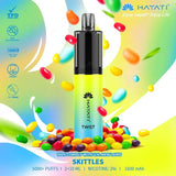 Hayati Twist 5000 Puffs Disposable Vape Pod Kit Box of 10 - Wolfvapes.co.uk-Skittles