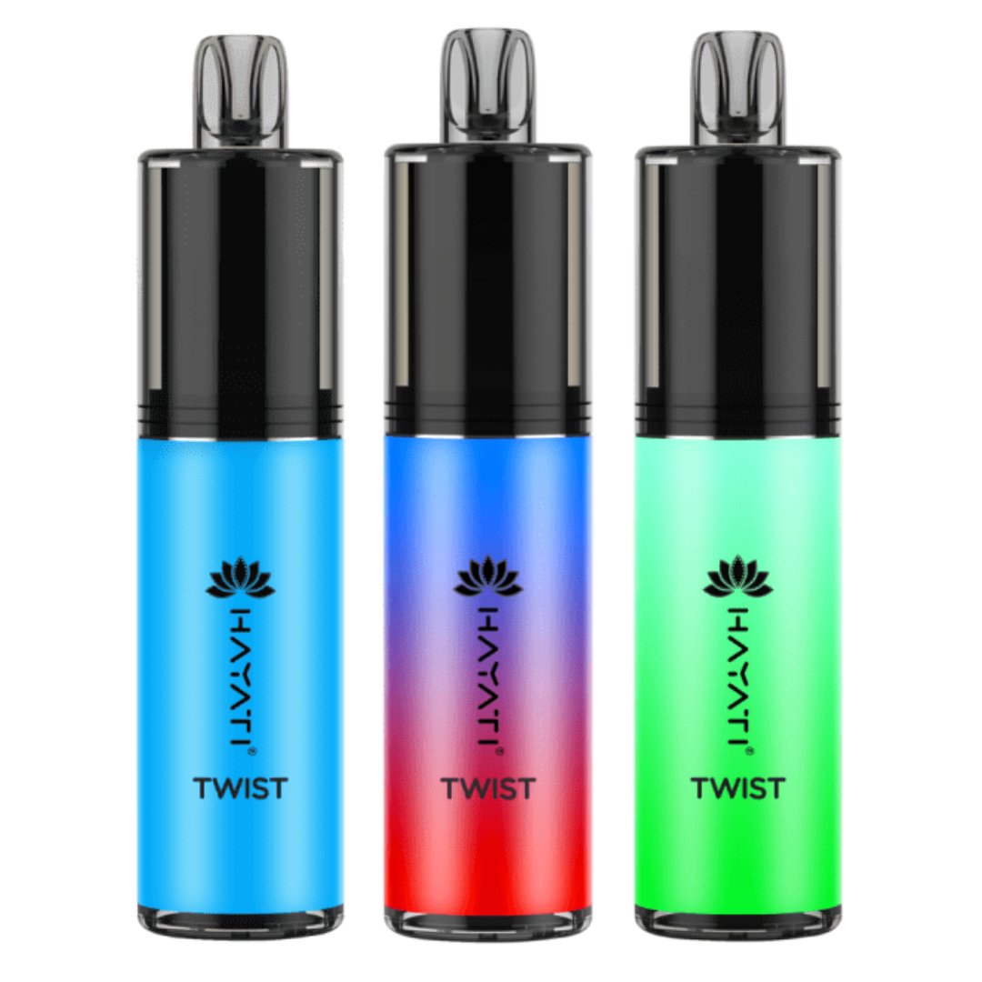 Hayati Twist 5000 Puffs Disposable Vape Pod Kit - Wolfvapes.co.uk - Blue Razz Gummy Bear