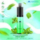 Hayati Twist 5000 Puffs Disposable Vape Pod Kit - Wolfvapes.co.uk - Fresh Mint