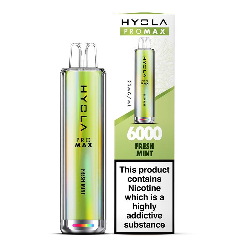 buy Hyola Pro Max 6000 Disposable Vape Box of 10 at Wolfvapes.co.uk