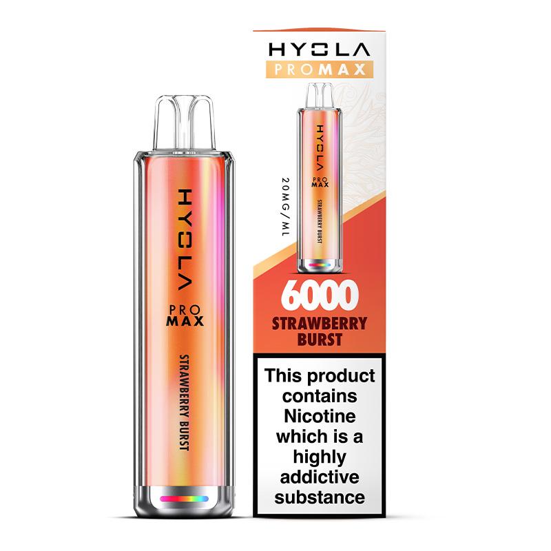 buy Hyola Pro Max 6000 Disposable Vape Box of 10 at Wolfvapes.co.uk