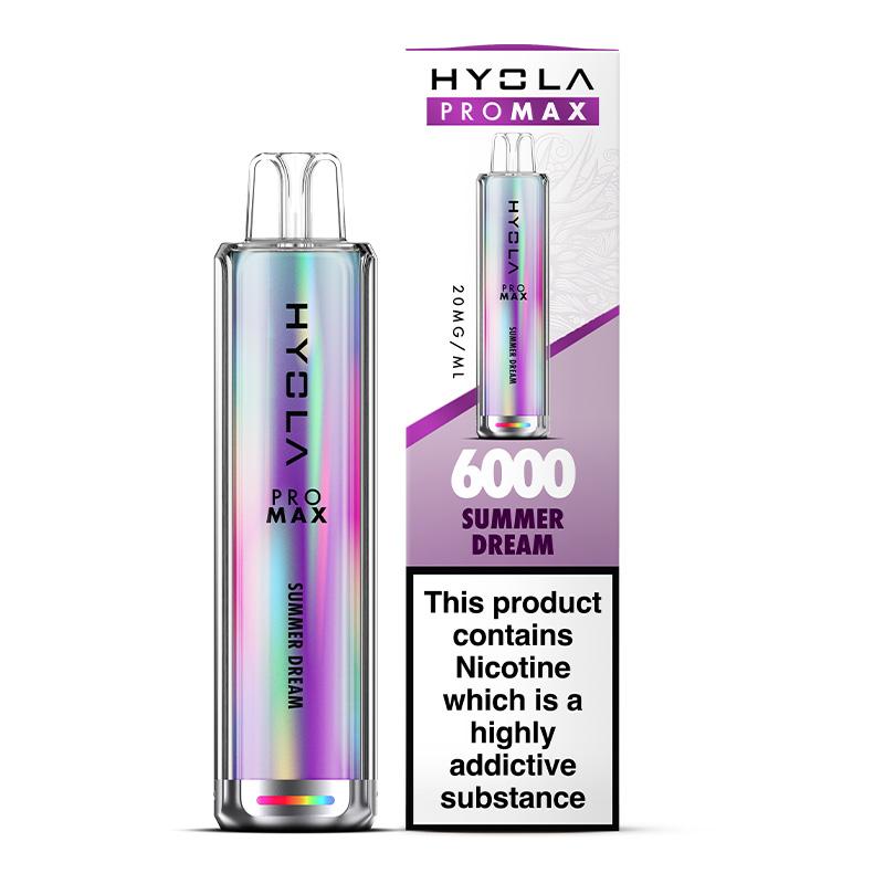 buy Hyola Pro Max 6000 Disposable Vape Box of 10 at Wolfvapes.co.uk