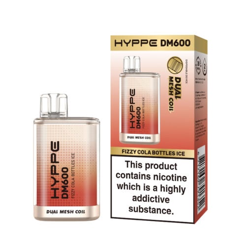 buy Hyppe DM600 Disposable Vape Box of 10 at Wolfvapes.co.uk