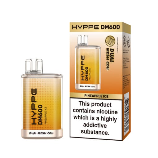 buy Hyppe DM600 Disposable Vape Box of 10 at Wolfvapes.co.uk