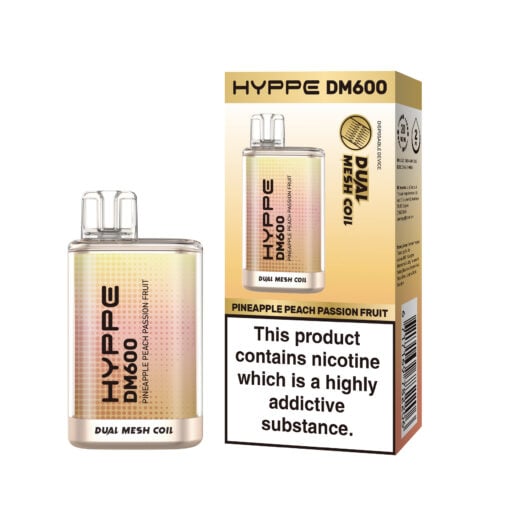 buy Hyppe DM600 Disposable Vape Box of 10 at Wolfvapes.co.uk