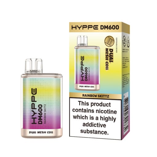 buy Hyppe DM600 Disposable Vape Box of 10 at Wolfvapes.co.uk