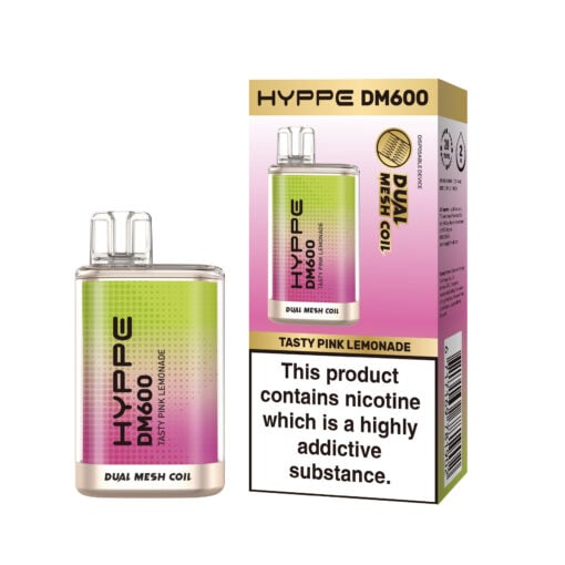 buy Hyppe DM600 Disposable Vape Box of 10 at Wolfvapes.co.uk