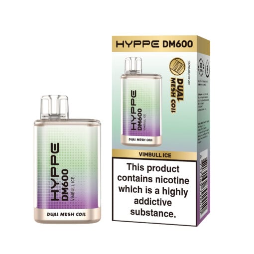 buy Hyppe DM600 Disposable Vape Box of 10 at Wolfvapes.co.uk