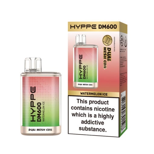 buy Hyppe DM600 Disposable Vape Box of 10 at Wolfvapes.co.uk