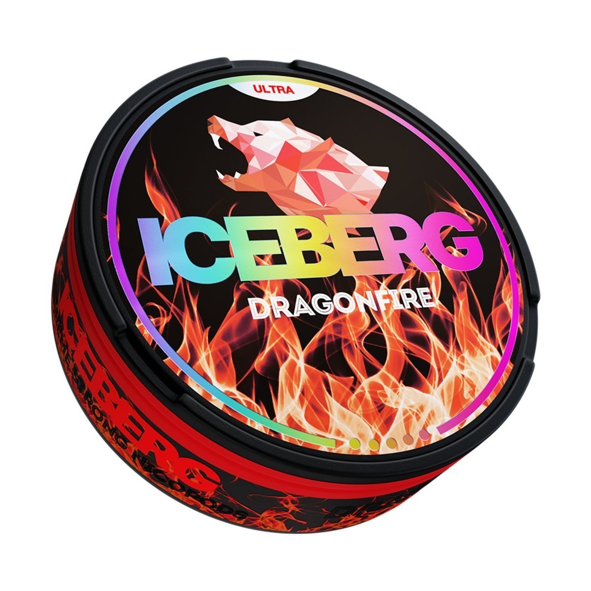 Iceberg Snus 16gr 150mg Pouches - Wolfvapes.co.uk - Dragon Fire