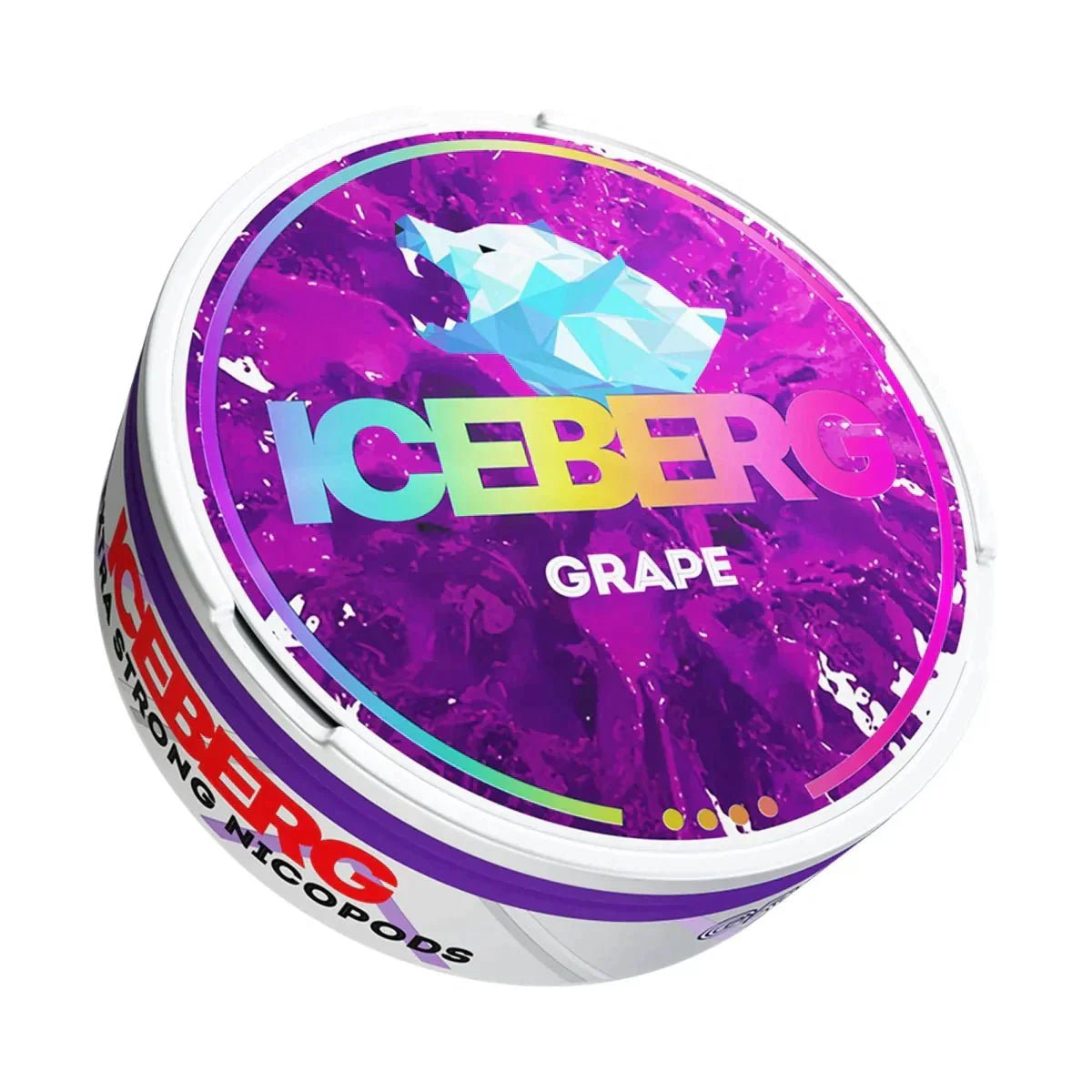 Iceberg Snus 16gr 150mg Pouches - Wolfvapes.co.uk - Grape