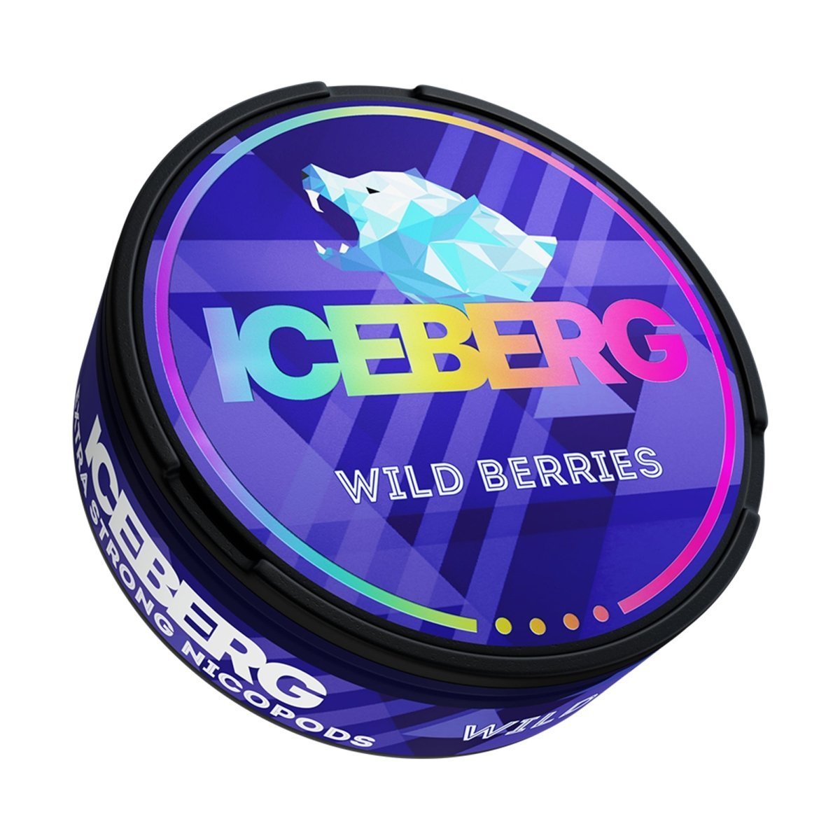 Iceberg Snus 16gr 150mg Pouches - Wolfvapes.co.uk - Wild Berries