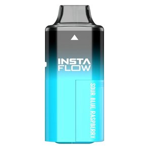 Instafill Instaflow 5000 Puffs Disposable Vape Device - Wolfvapes.co.uk - Sour Blue Raspberry