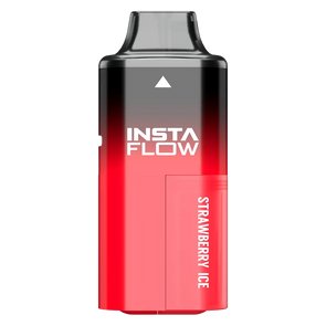 Instafill Instaflow 5000 Puffs Disposable Vape Device - Wolfvapes.co.uk - Strawberry Ice