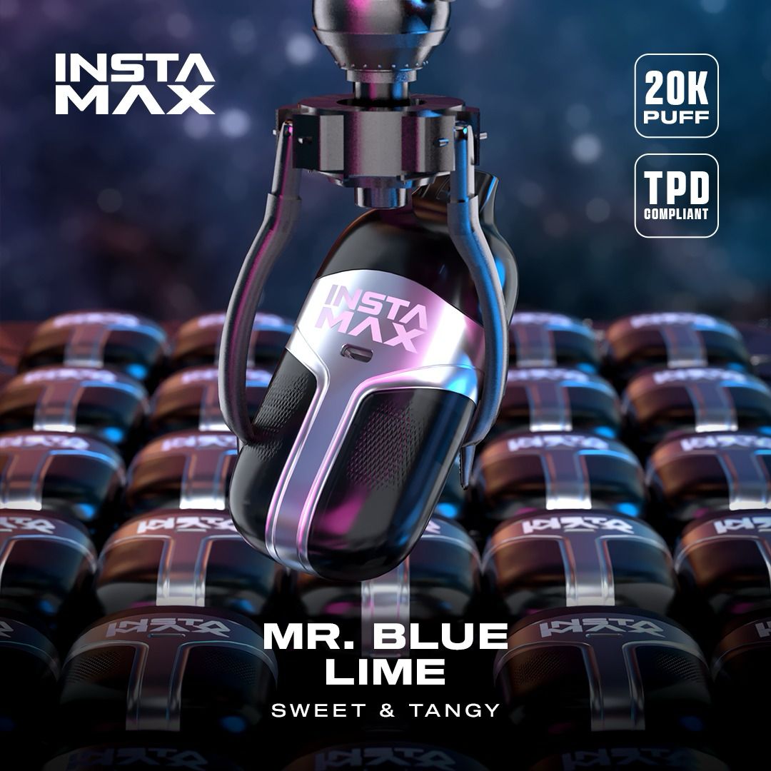 Instaflow 20k Disposable Vape - Wolfvapes.co.uk - Mr. Blue Lime