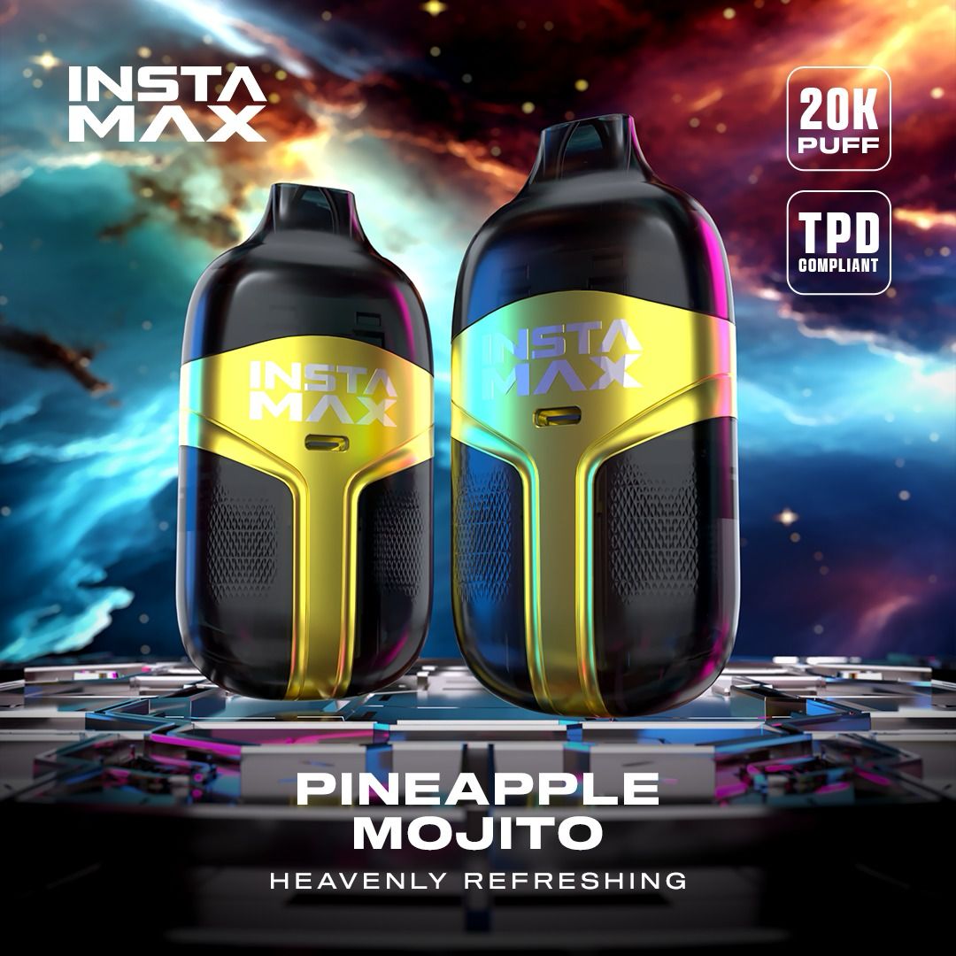 Instaflow 20k Disposable Vape - Wolfvapes.co.uk - Pineapple Mojito