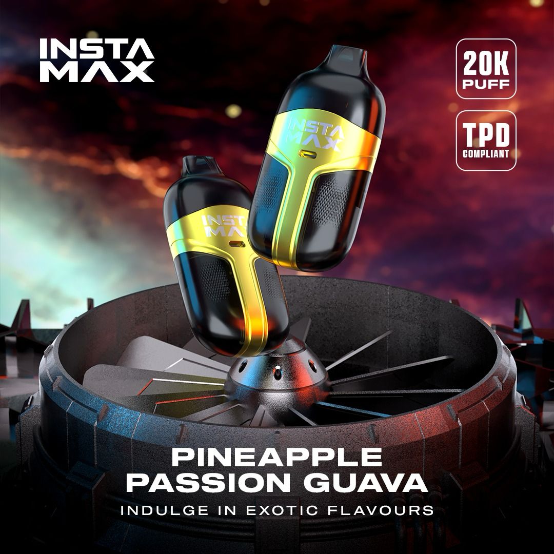 Instaflow 20k Disposable Vape - Wolfvapes.co.uk - Pineapple Passion Guava