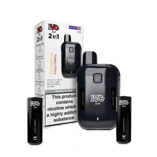 buy IVG Air 2 in 1 Rechargeable Disposable Vape at Wolfvapes.co.uk