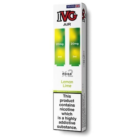 IVG Air Replacement Pods - Wolfvapes.co.uk - Lemon Lime