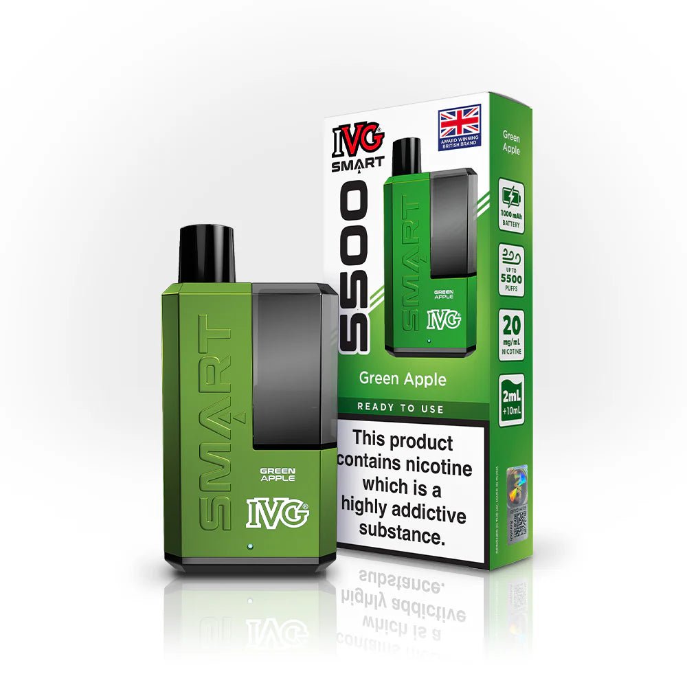 buy IVG SMART 5500 Disposable Vape - Box of 5 at Wolfvapes.co.uk