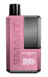 IVG SMART 5500 Puffs Disposable Vape (Box of 10) - Wolfvapes.co.uk-Strawberry Ice