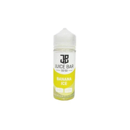 Juice Bar 100ml E liquid Shortfill - Wolfvapes.co.uk - Banana Ice