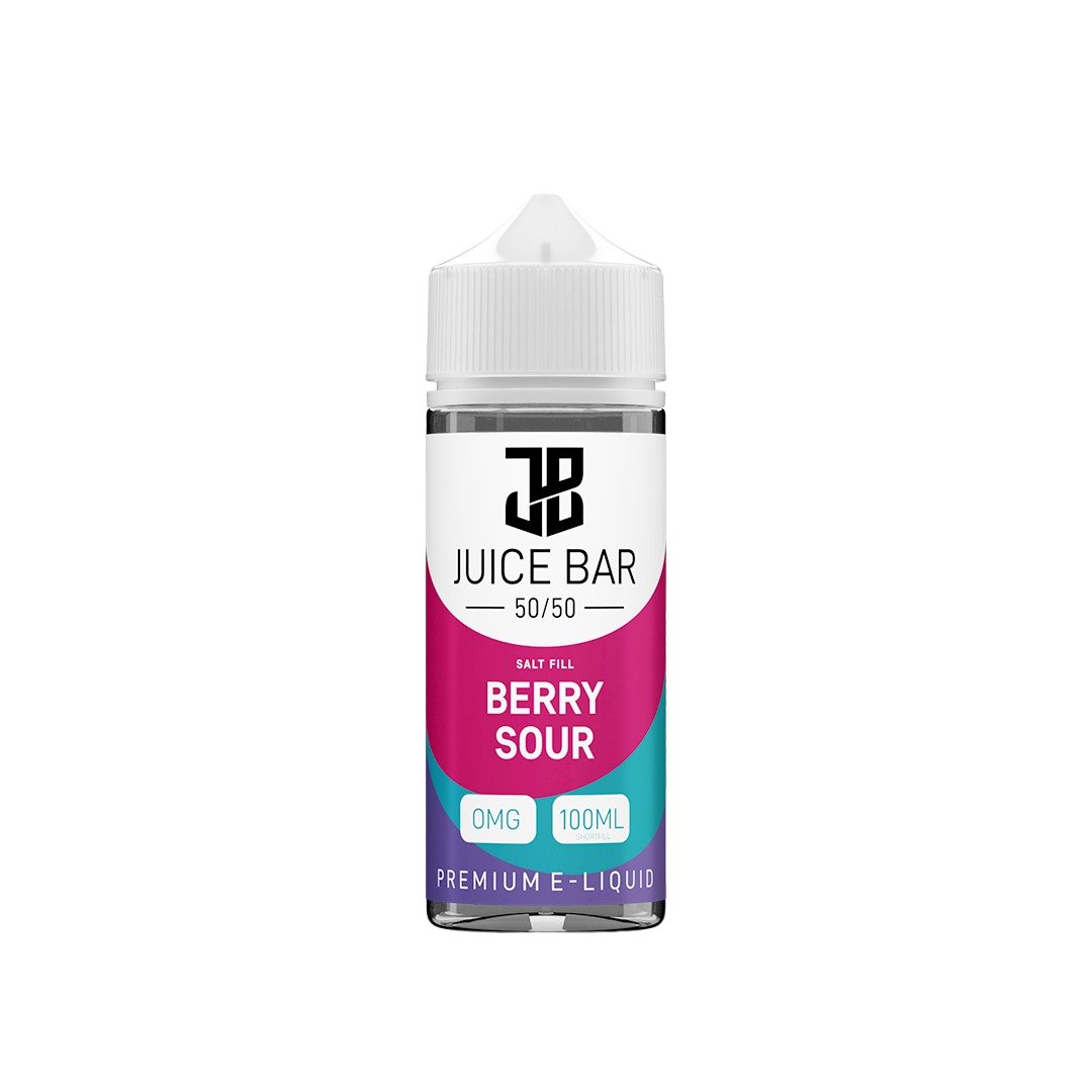 Juice Bar 100ml E liquid Shortfill - Wolfvapes.co.uk - Berry Sour