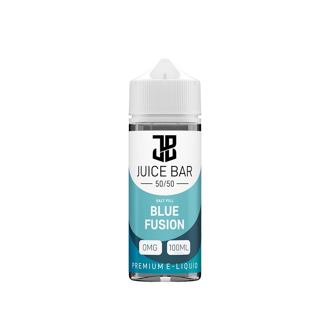 Juice Bar 100ml E liquid Shortfill - Wolfvapes.co.uk - Blue Fusion