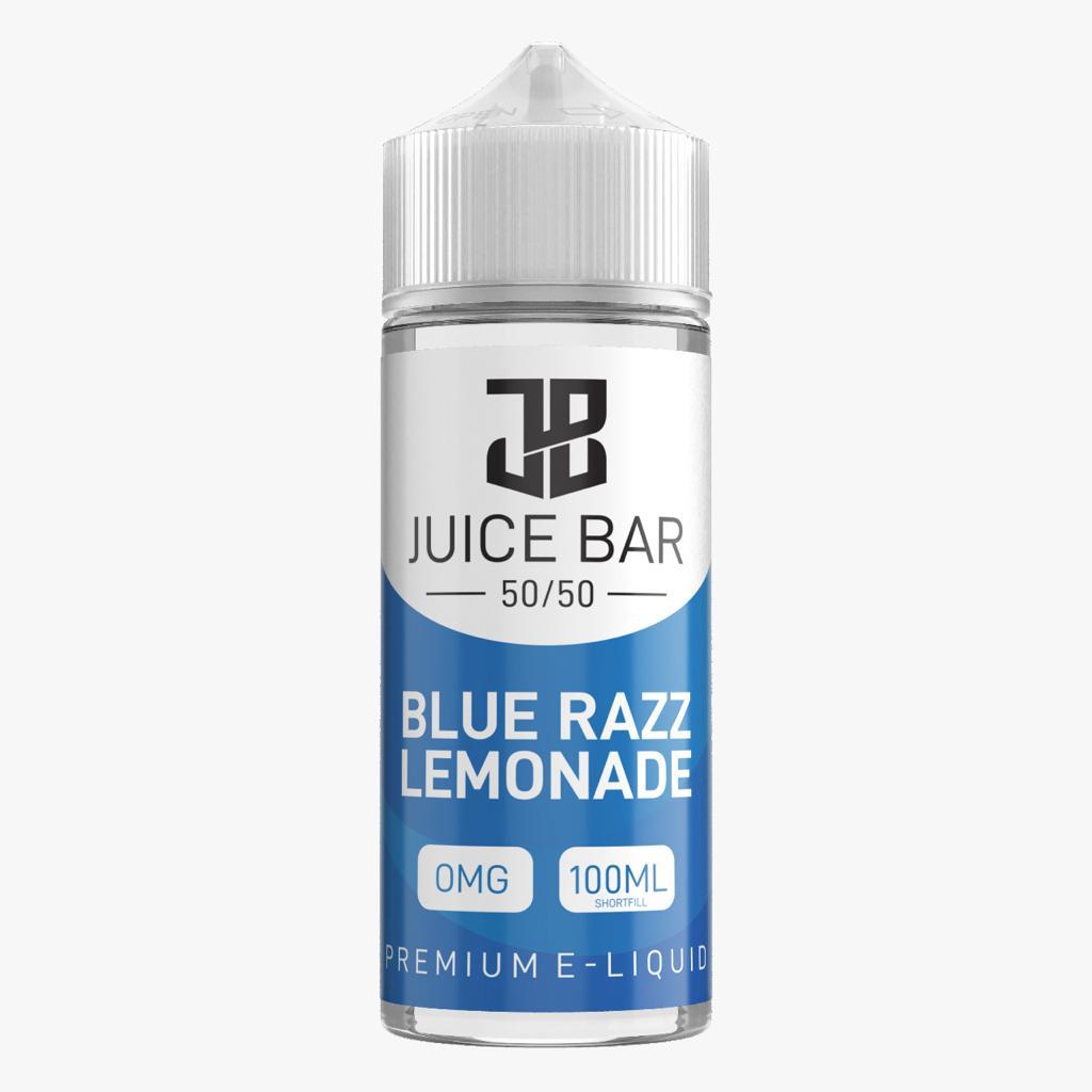 Juice Bar 100ml E liquid Shortfill - Wolfvapes.co.uk - Blue Razz Lemonade