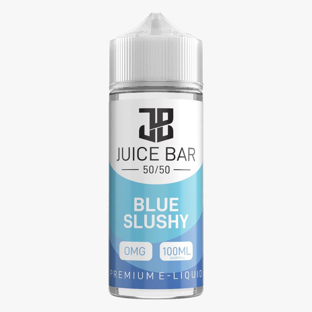 Juice Bar 100ml E liquid Shortfill - Wolfvapes.co.uk - Blue Slushy