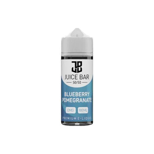 Juice Bar 100ml E liquid Shortfill - Wolfvapes.co.uk - Blueberry Pomegranate