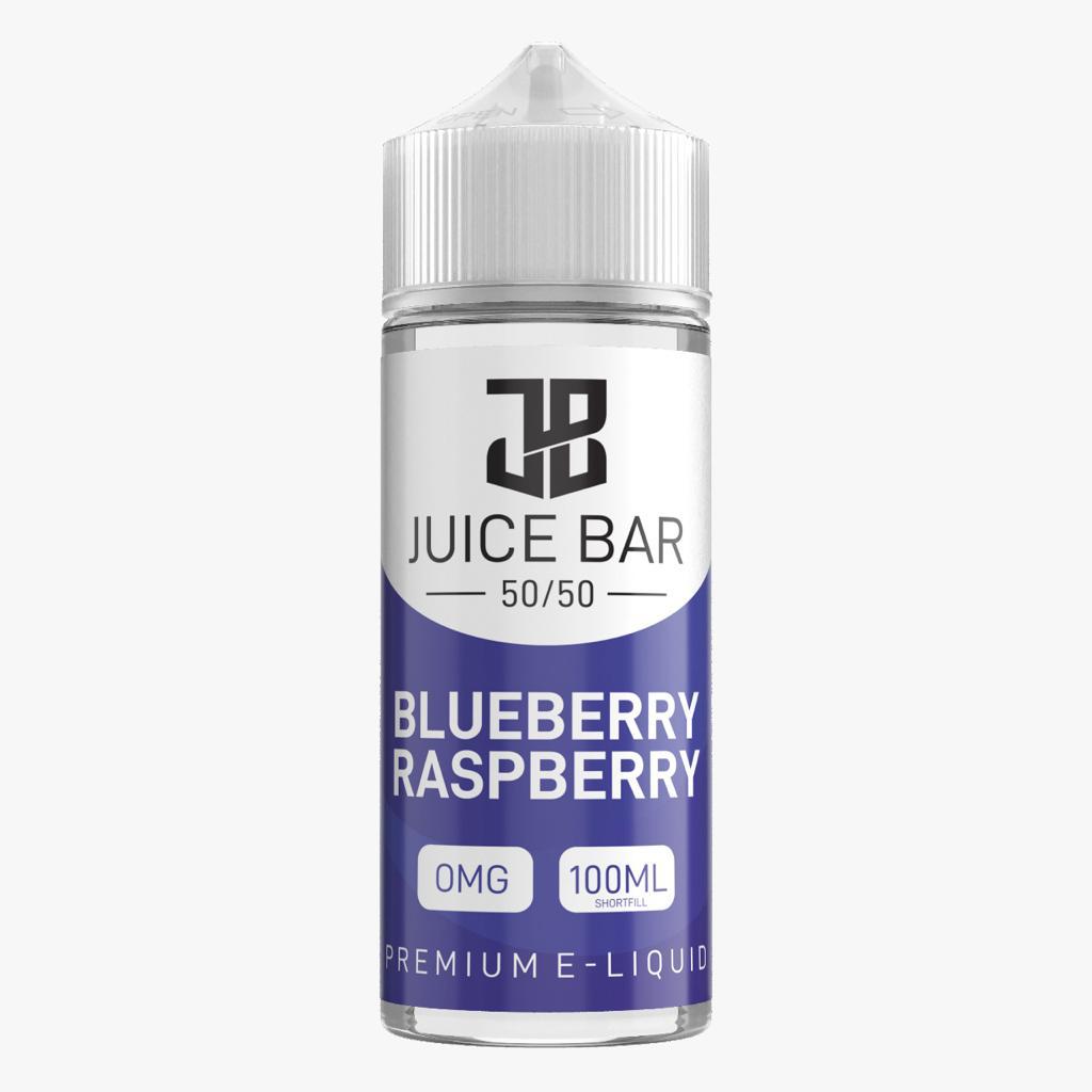 Juice Bar 100ml E liquid Shortfill - Wolfvapes.co.uk - Blueberry Raspberry