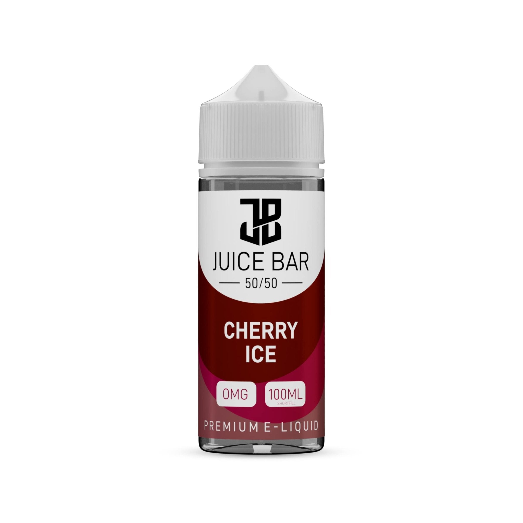 Juice Bar 100ml E liquid Shortfill - Wolfvapes.co.uk - Cherry Ice