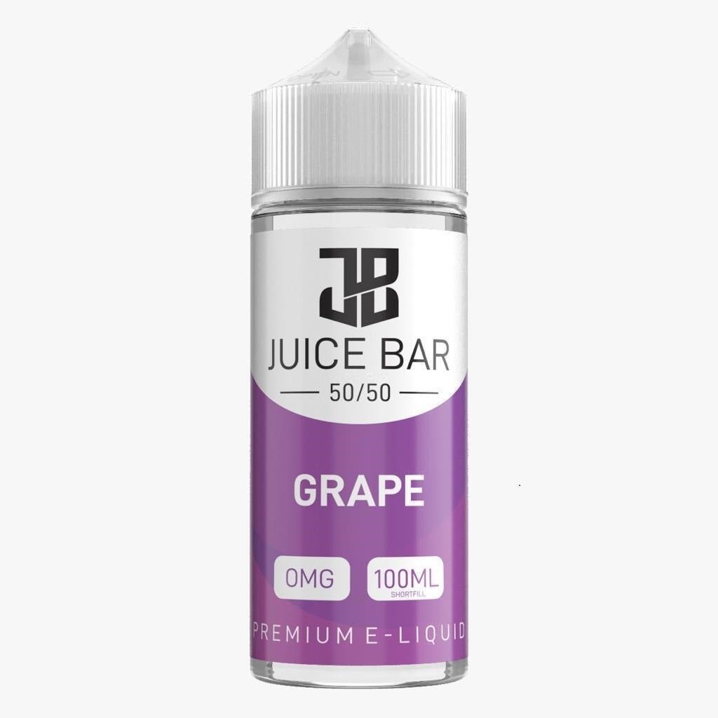 Juice Bar 100ml E liquid Shortfill - Wolfvapes.co.uk - Grape