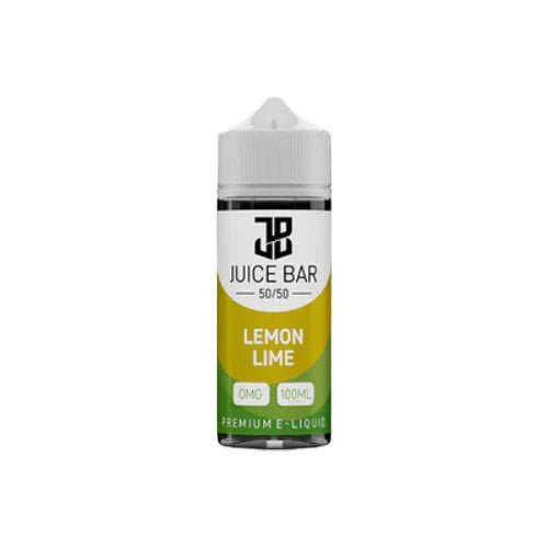 Juice Bar 100ml E liquid Shortfill - Wolfvapes.co.uk - Lemon Lime