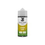 Juice Bar 100ml E liquid Shortfill - Wolfvapes.co.uk - Lemon Lime