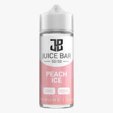 Juice Bar 100ml E liquid Shortfill - Wolfvapes.co.uk - Peach Ice