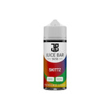 Juice Bar 100ml E liquid Shortfill - Wolfvapes.co.uk - Skittz