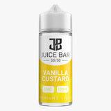 Juice Bar 100ml E liquid Shortfill - Wolfvapes.co.uk - Vanilla Custard