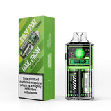 Juicy Pod Good Pro 6000 Disposable Vape - Wolfvapes.co.uk - Sour Apple Ice