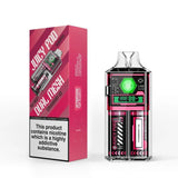 Juicy Pod Good Pro 6000 Puffs Disposable Vape Box of 5 - Wolfvapes.co.uk - Strawberry Ice